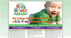 Desktop Screenshot of kids-haven.com